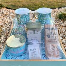 Lilly Pulitzer Coffee and Tea Basket item