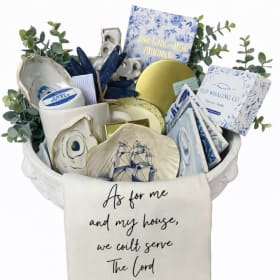 My Sister's Cottage "Coastal Retreat" Home Decor Basket item