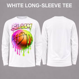 Long-sleeve Tee with SLAAM Basketball item