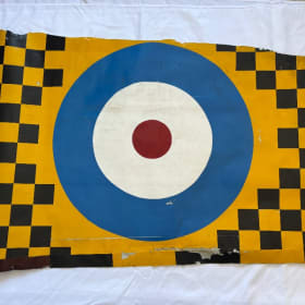 Avro 504K Fuselage Rondel - As Removed item