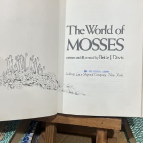 The World of Mosses by Bette J Davis item