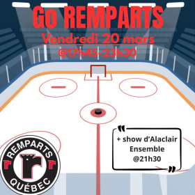 Remparts & show de Rap Québ - 20 mars @17h45-23h30 item