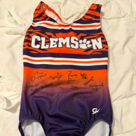 Signed Clemson Gymnastics Leotard item