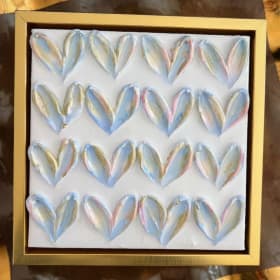 Framed Heart Canvas by Happies by AMS item