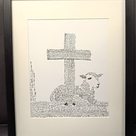 Pen and Ink Artwork made by the 5th and 6th Grade Class item