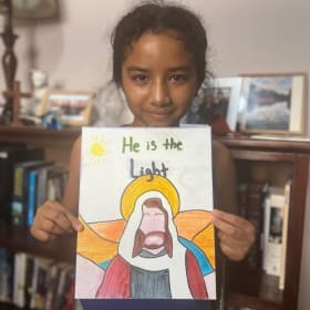 He Is The Light painting item