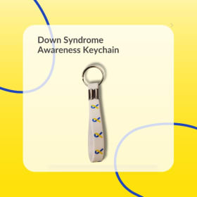 Down Syndrome Awareness Keychain item