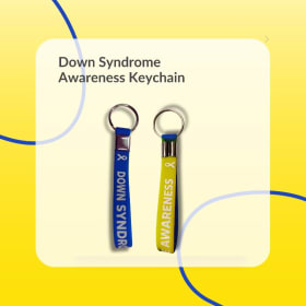 Down Syndrome Awareness Keychain item