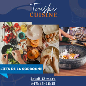 LIFTS SORB: Touski Cuisine - 12 mars @17h45-21h15 item