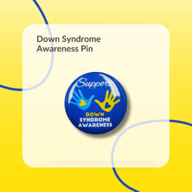 Down Syndrome Awareness Pin item
