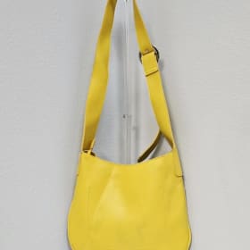 MINISO YELLOW CROSSBODY BAG item