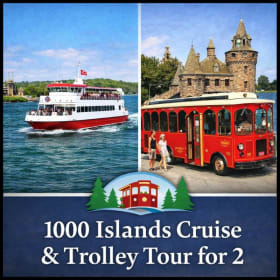 1000 Islands Cruise & Trolley Tour for 2 item