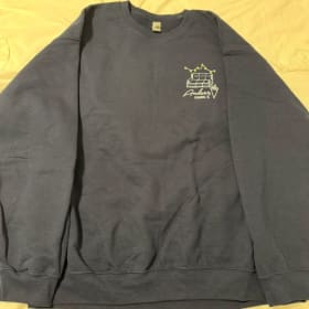 Andee's Clemson Crewneck, 2 $5 gift cards, and stickers item