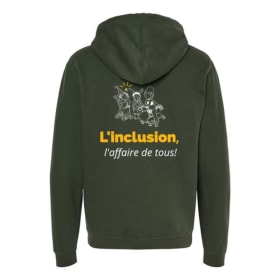 Chandail à capuche VERT - Moyen item