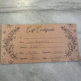 Luxe Aesthetics Gift Certificate-$300 item