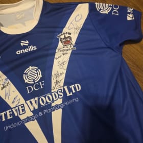 Signed Barrow R.L.F.C 150th Anniversary Shirt (1875–2025) item