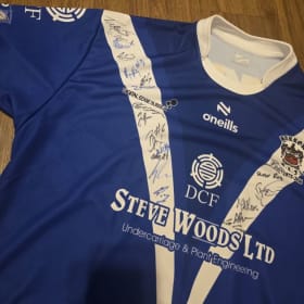 Signed Barrow R.L.F.C 150th Anniversary Shirt (1875–2025) item