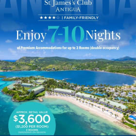 Vacation Package: St. James's Club, Antigua item