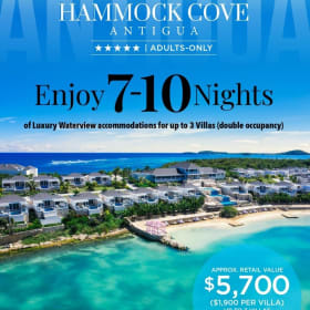Vacation Package: Hammock Cove, Antigua item