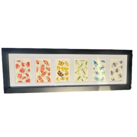 Insect Watercolor set by Casey Blake (Framed Original) item