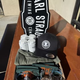 Brody’s beer basket and gift card item