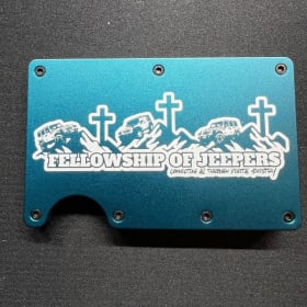 Light Blue Minimalist Wallet item