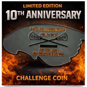 Blackhawks 10th Anniversary Challenge Coin item