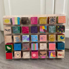Block Art from Ms Sawyer's 3rd Grade item