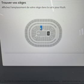 Pair of tickets Rush Sept 2 2026 at Montreal Bell Center item