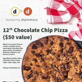 Chocolate Chip Pizza item