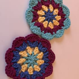 Crocheted Coasters (Set of 2) item