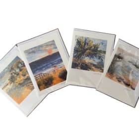 Set of 4 Notecards item