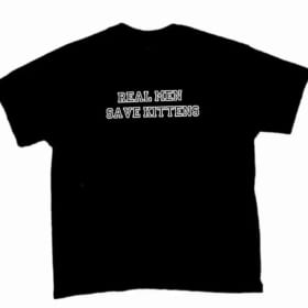 Real Men Save Kittens TSHIRT💪2XL-3XL item