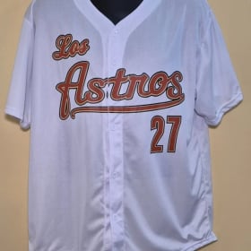 A Houston Hero: Jose Altuve "Los Astros" Jersey item