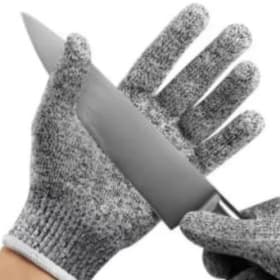 Cut-Resistant Safety Gloves:  4X stronger than leather item