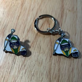 Enamel Pin or Keychain item
