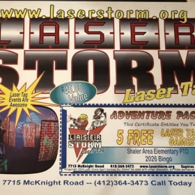 Laser Tag Voucher item