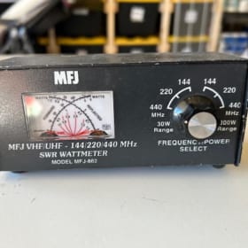 MFJ-862 VHF/UHF Watt & SWR Meter NIR-12 item
