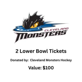 2 Tickets - Cleveland Monsters Hockey Game item