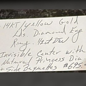 One Chance at the Diamond Engagement Ring item