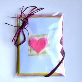 Ringed Notebook - Heart item