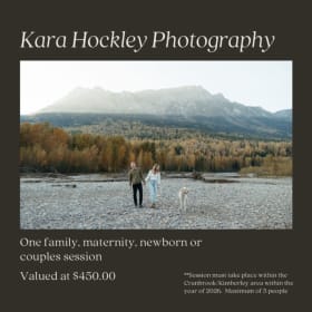 $450 Photo Session with Kara Hockley Photography item
