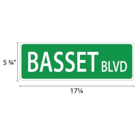 Sign - Basset Blvd item