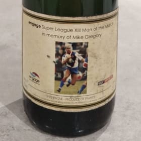 Super League Man of the Match Presentation Champagne item