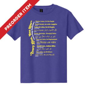 NEW! Every Lion, One Roar Multilingual Shirt - Preorder Item item