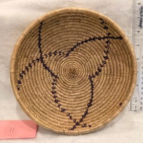 11: Sisal Bowl (natural/purple) item