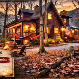 4-Night Stay The Hideaway Cabin near Helen, GA item