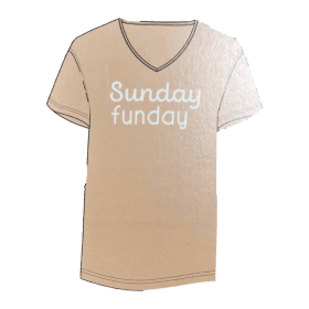 Pet Appreciation Brunch T-Shirt , Ladies V-Neck, Large item