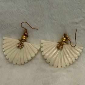 Bone and Brass Earring (23) item