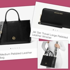 Michael Kors Tote and Wallet item